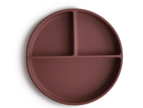 Mushie woodchuck tallerken med sugekop